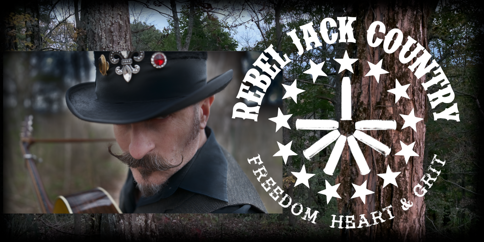 Rebel Jack Country Freedom Heart & Gri